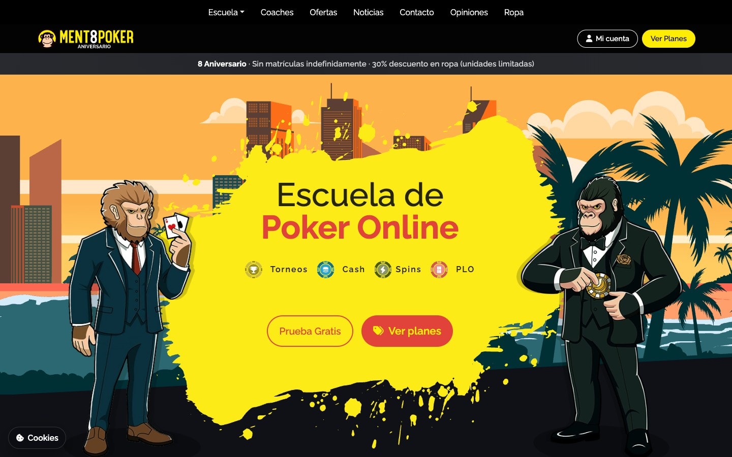 MentoPoker — Vista principal
