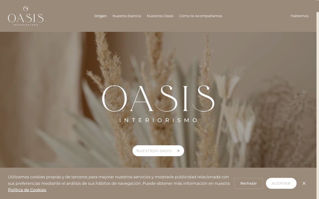 Oasis Interiorismo - captura 1
