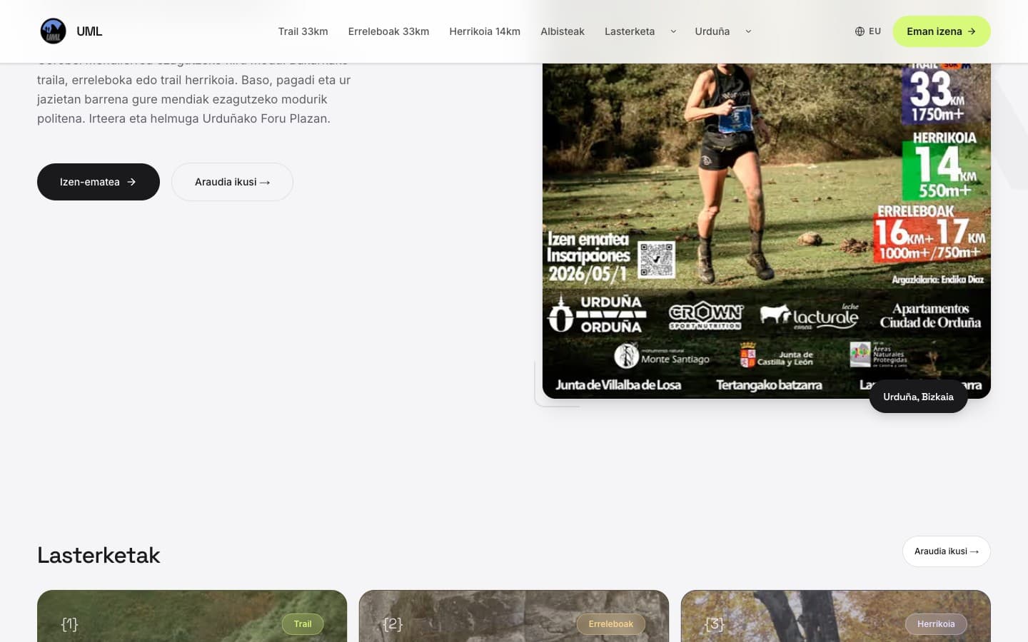 Urduñako Mendi Lasterketa — Detalle 1