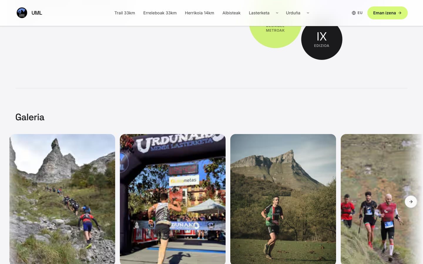 Urduñako Mendi Lasterketa — Detalle 2