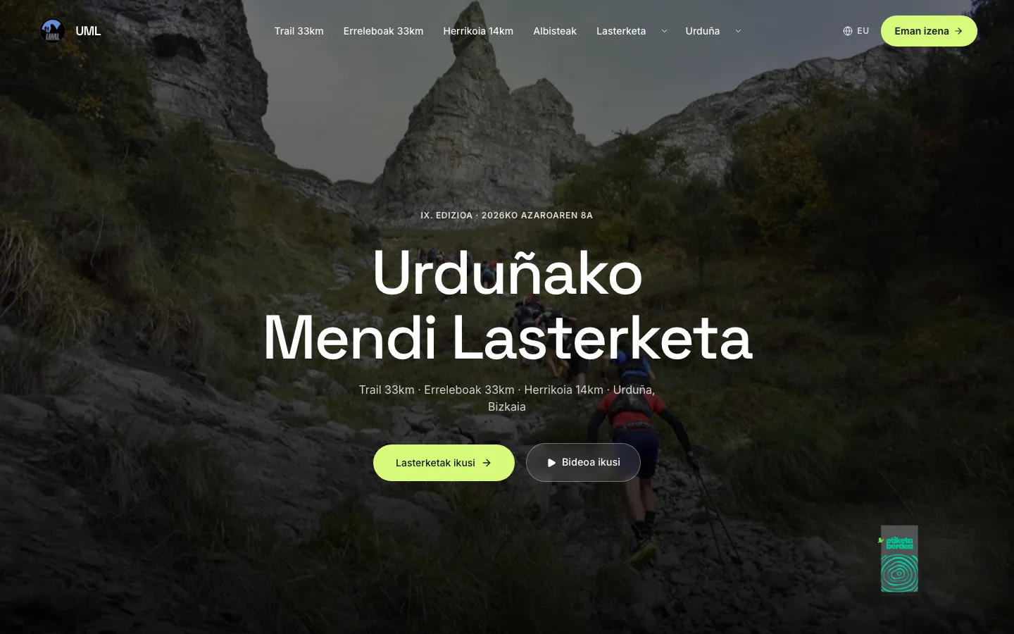 Urduñako Mendi Lasterketa - captura 1
