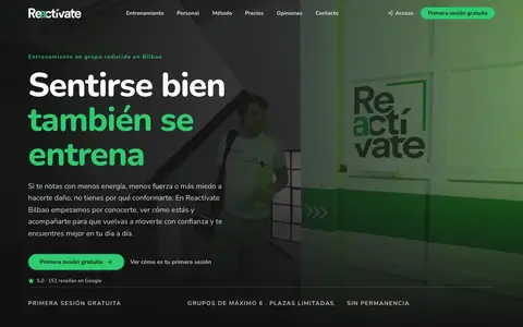 Reactívate Bilbao - captura 1